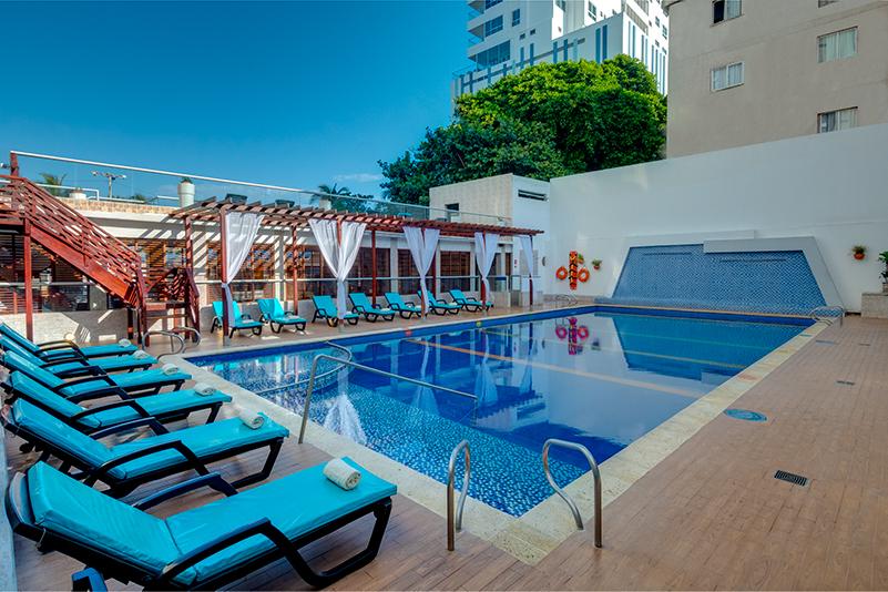 Hotel Dorado Plaza Bocagrande Kartagena Zewnętrze zdjęcie